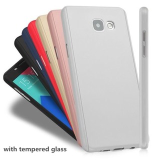 Ốp lưng full cover kèm kính cường lực cho Samsung A5 2017