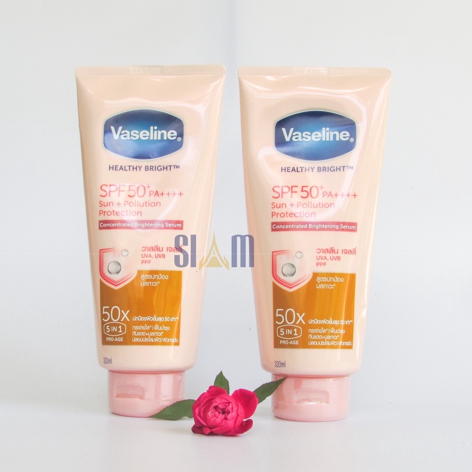 Sữa Dưỡng Thể Vaseline 50x SPF 50++ Tuýp to 320ml Thái Lan chính hãng ( VASALIN VASELIN VASALINE) | BigBuy360 - bigbuy360.vn