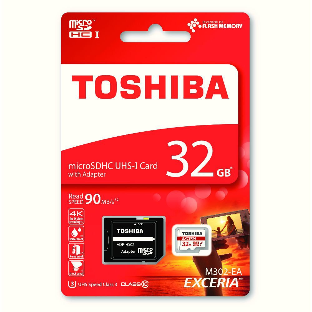 THẺ NHỚ MICROSD TOSHIBA 32GB CLASS 10