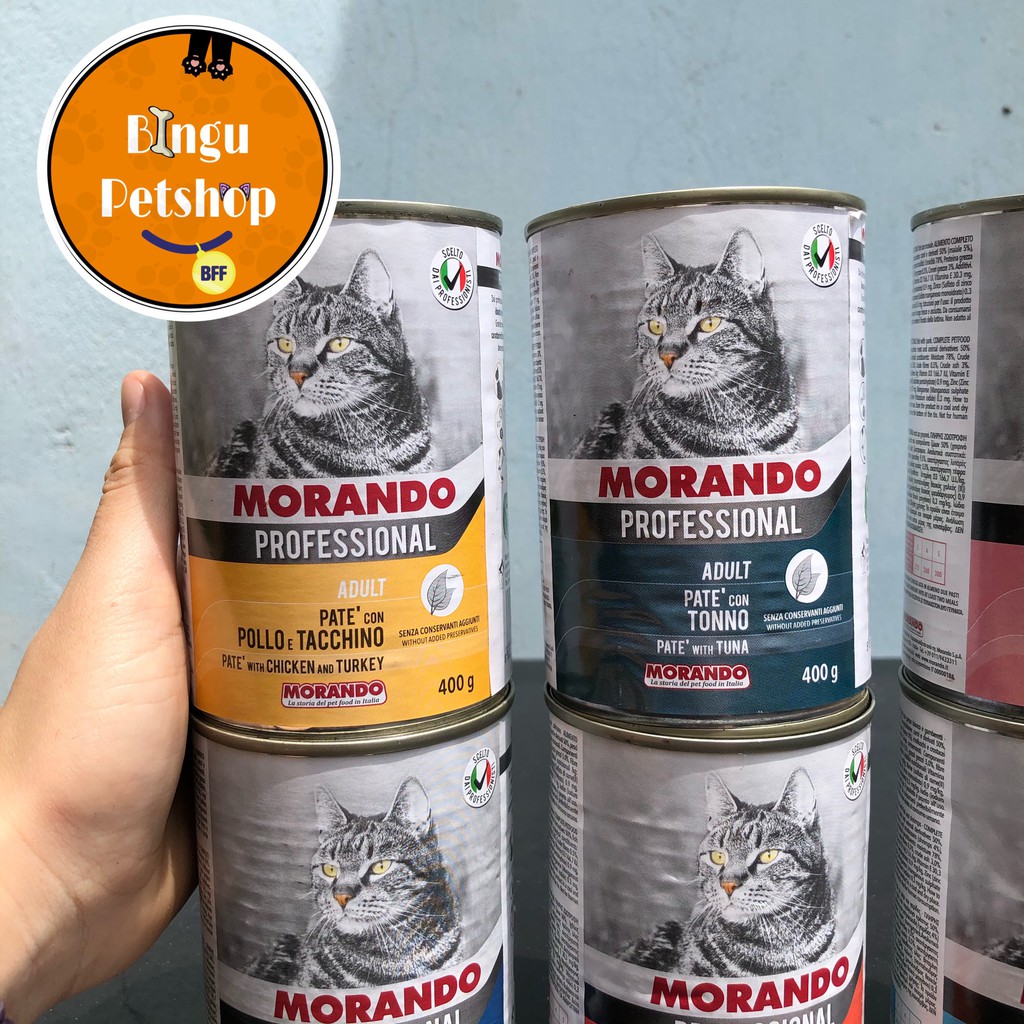 Pate Mèo Morando Miglior Gatto 400g Xuất Xứ ITALY | Thức Ăn Cho Mèo Pate Morando Professional