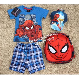 Combo bộ nhện cho bé 2-7y