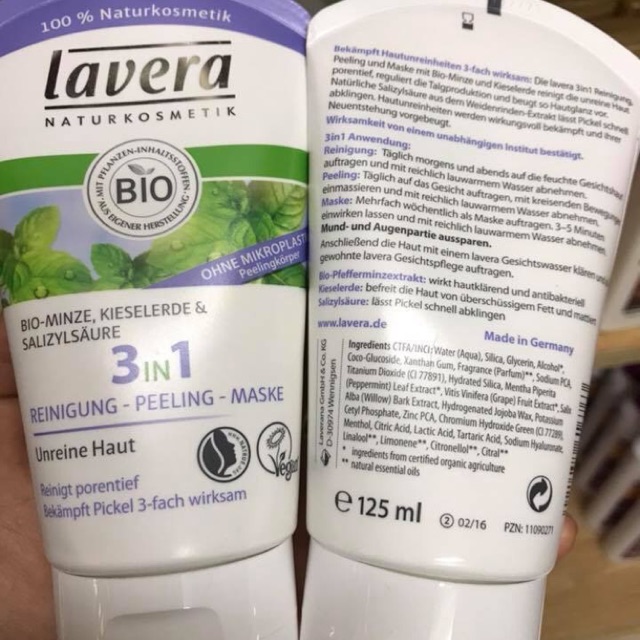 SỮA RỬA MẶT LAVERA 3in1