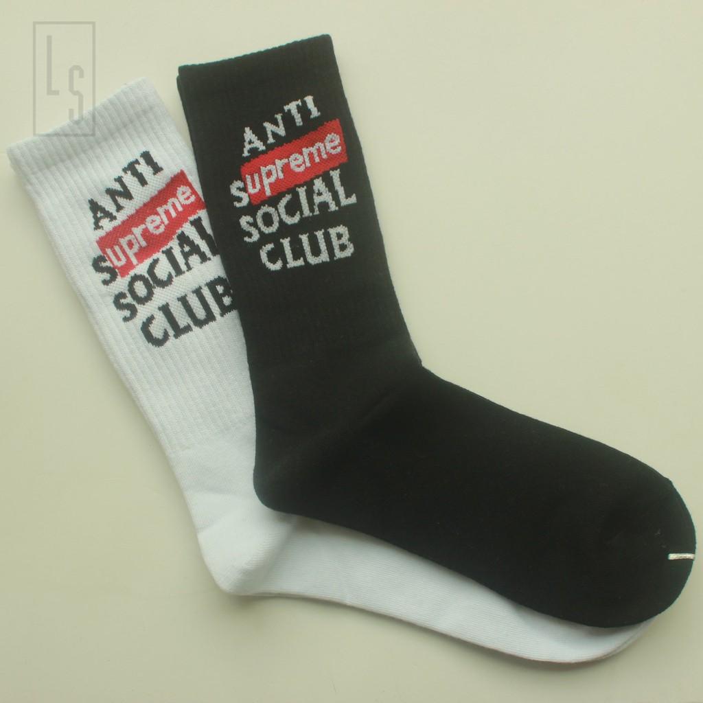Tất vớ ANTI SUPREME SOCIAL CLUB cổ cao - SẴN HÀNG