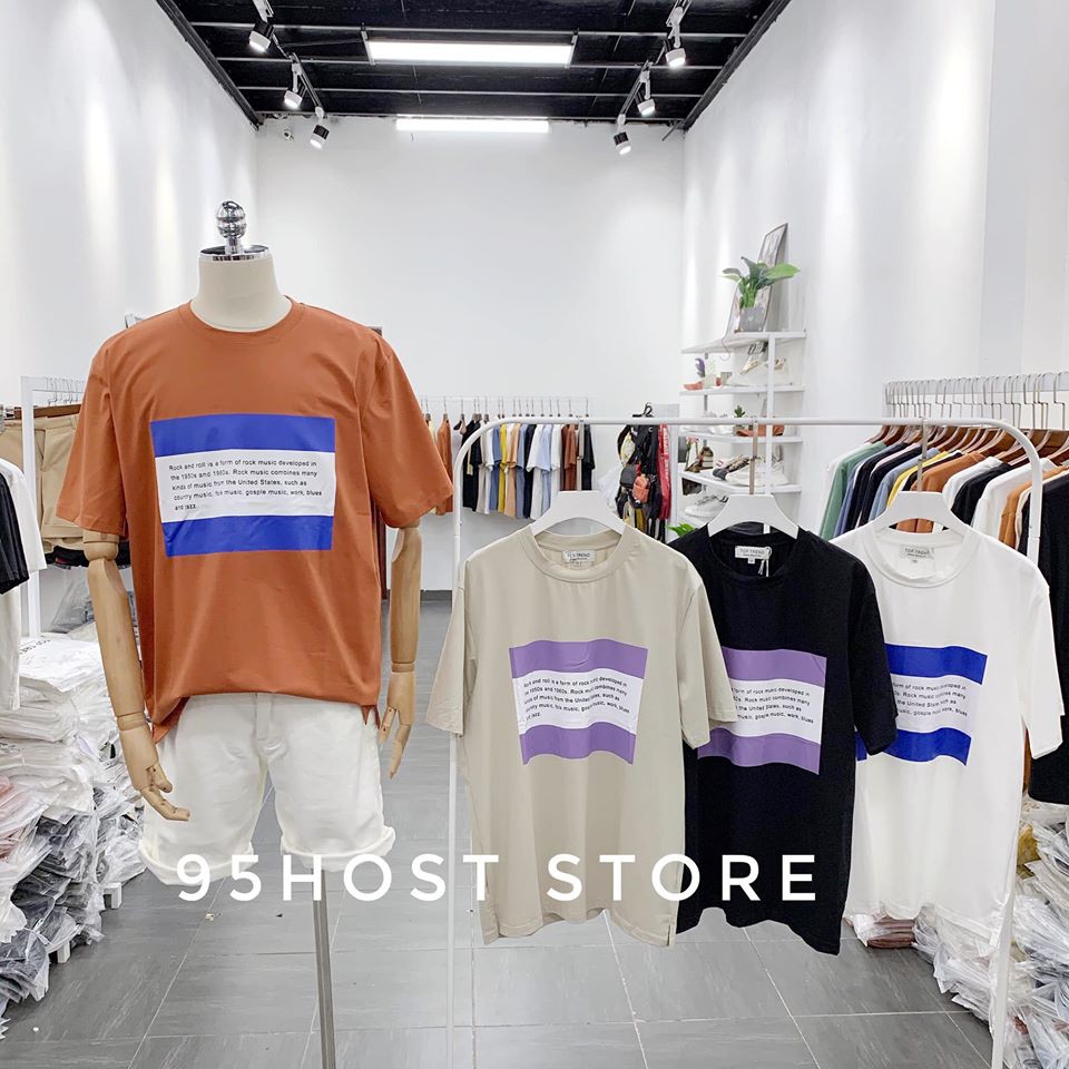 Áo phông thun nam cao cấp Hàn Quốc đẹp - AP220 95HOST