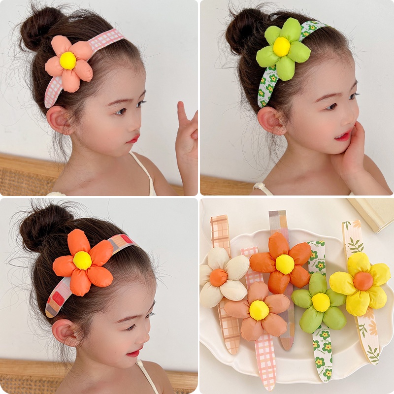Kẹp Tóc Hình Bông Hoa Xinh Xắn Cho Bé Gái