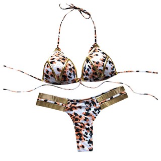 Bikini Nữ Họa Tiết Da Báo Gợi Cảm