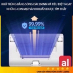 Máy hút bụi giường nệm, máy hút bụi mini không dây sạc pin có tia UV khử khuẩn, hút ẩm không khí, chăn ga, ghế sofa HB2