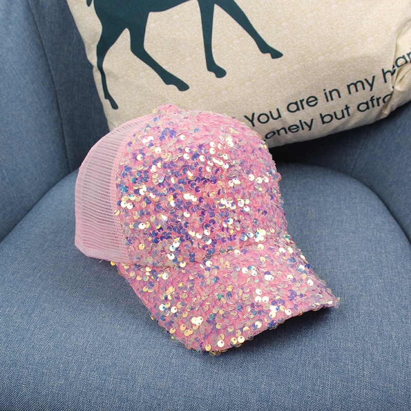 Nón kết sequin lấp lánh phong cách Hàn Quốc dành cho nữ