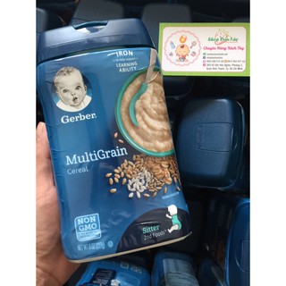 Bột ăn dặm Gerber vị ngũ cốc 227g