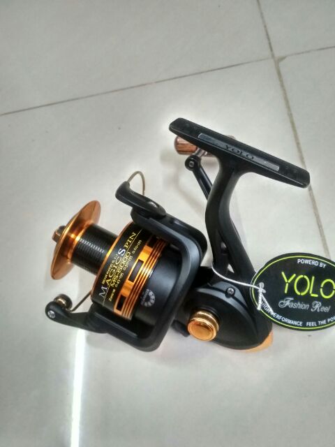 Combo bộ cần câu rút lục. Máy câu yolo ms 6000. Tặng kèm phụ kiện