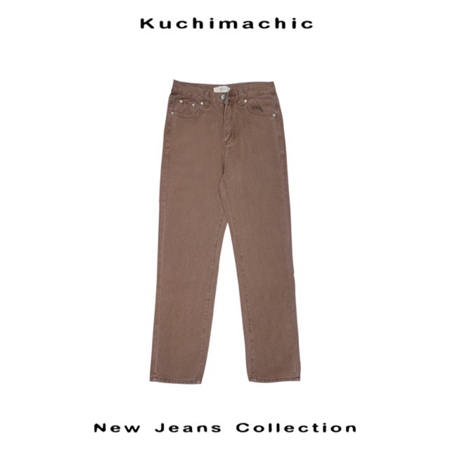 Quần jeans nâu mã 8709