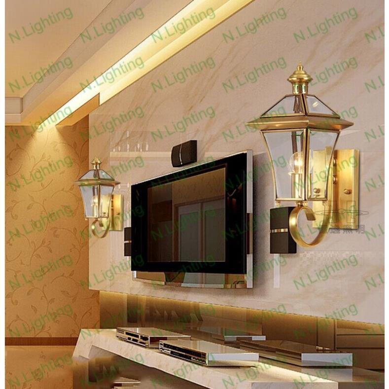 Đèn LED trang trí vách đồng ngoài trời VD6008S VĐ6001