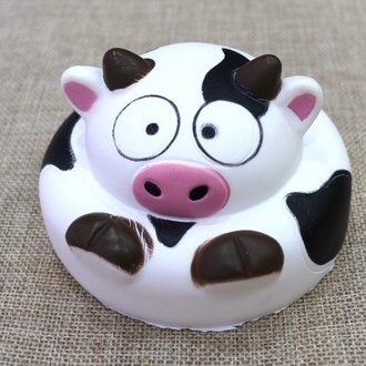 Squishy Lớn JUMBO Hình bò sữa nằm bẹp Đồ Chơi Xốp Giảm Stress Hình mềm mịn dễ Thương đàn hồi Cho Bé