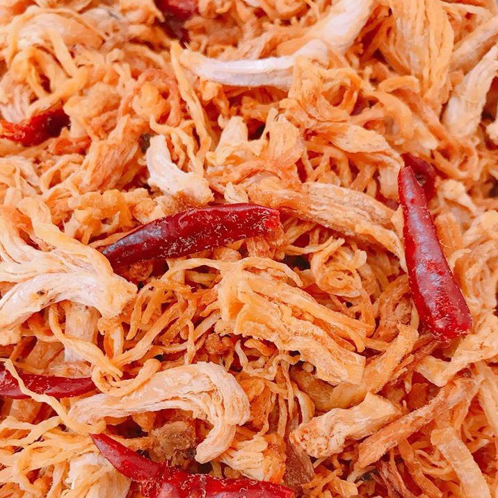 500GR KHÔ GÀ BƠ TỎI SIÊU NGON [TRI ÂN] - 1 HỘP | BigBuy360 - bigbuy360.vn