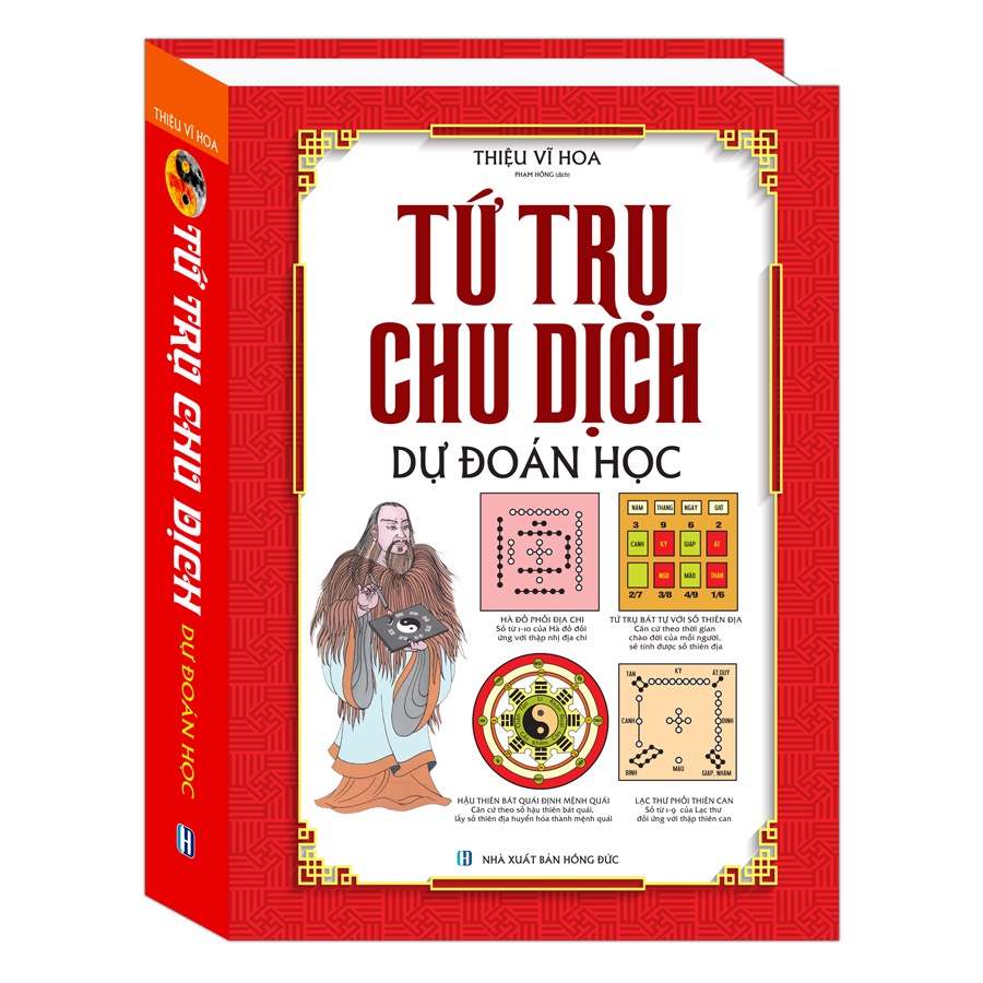 Sách - Tứ trụ chu dịch dự đoán học (bìa cứng)