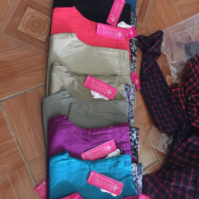 Com bo 4 quần kaki nam