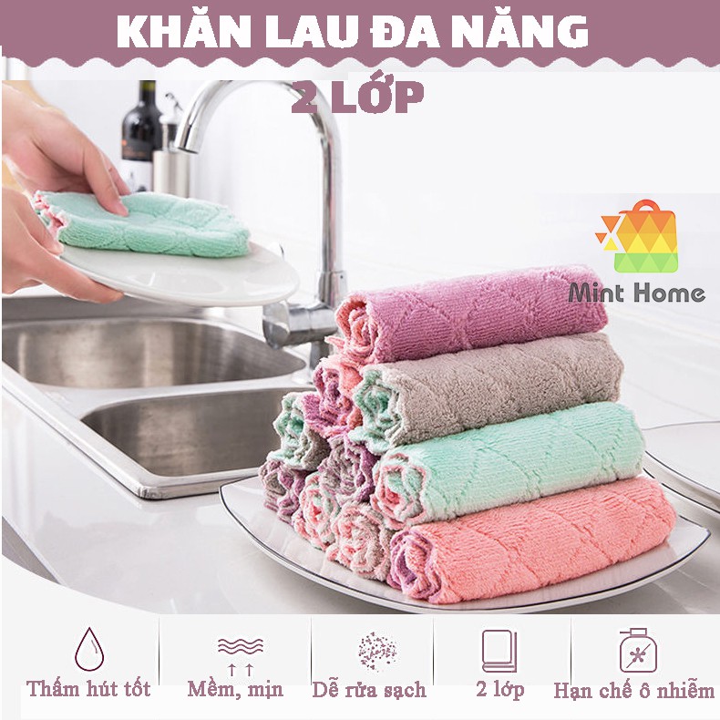 Khăn lau bếp đa năng, tay, kính, bàn, xe ô tô siêu thấm | BigBuy360 - bigbuy360.vn