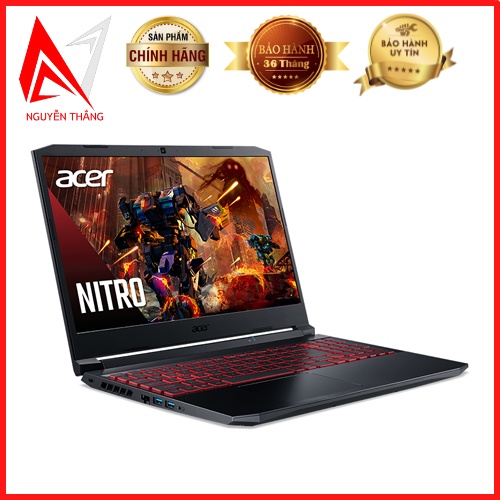 Laptop Acer Nitro 5 Gaming AN515 57 5669 i5 11400H/8GB/512GB/144Hz/4GB GTX1650/Win11 new