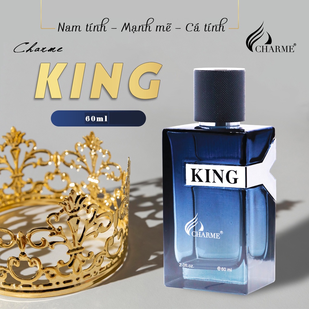 Nước hoa nam Charme King 60ml