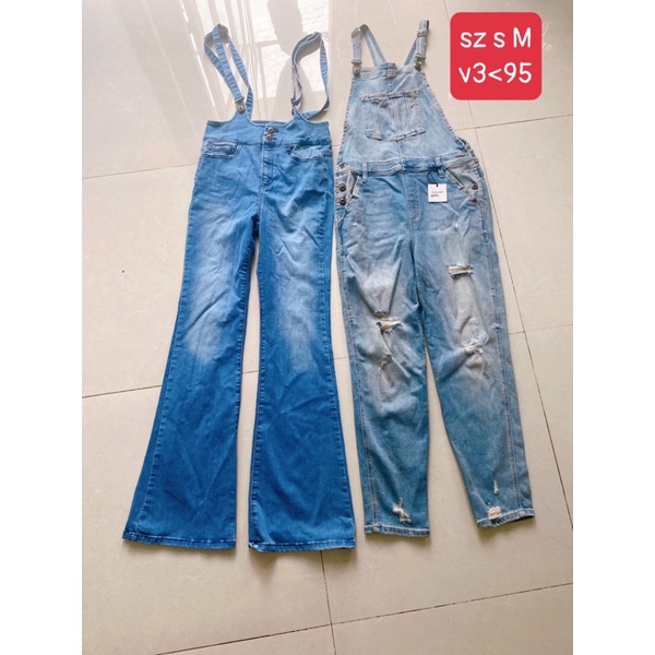 Yếm jean bigsize sneakpeak