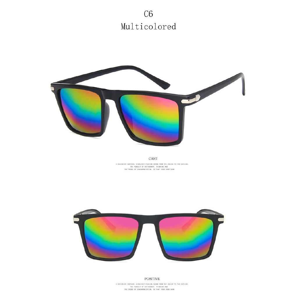 Kính mát lái xe SAMJUNE chống tia UV400 phong cách cổ điển