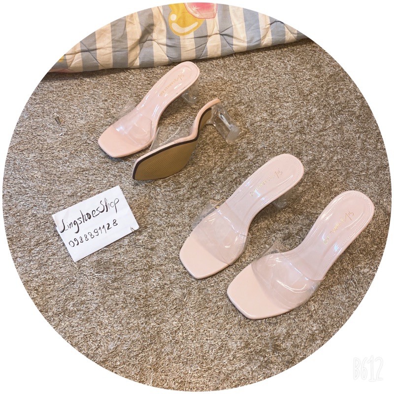 Dép quai trong gót dẹt