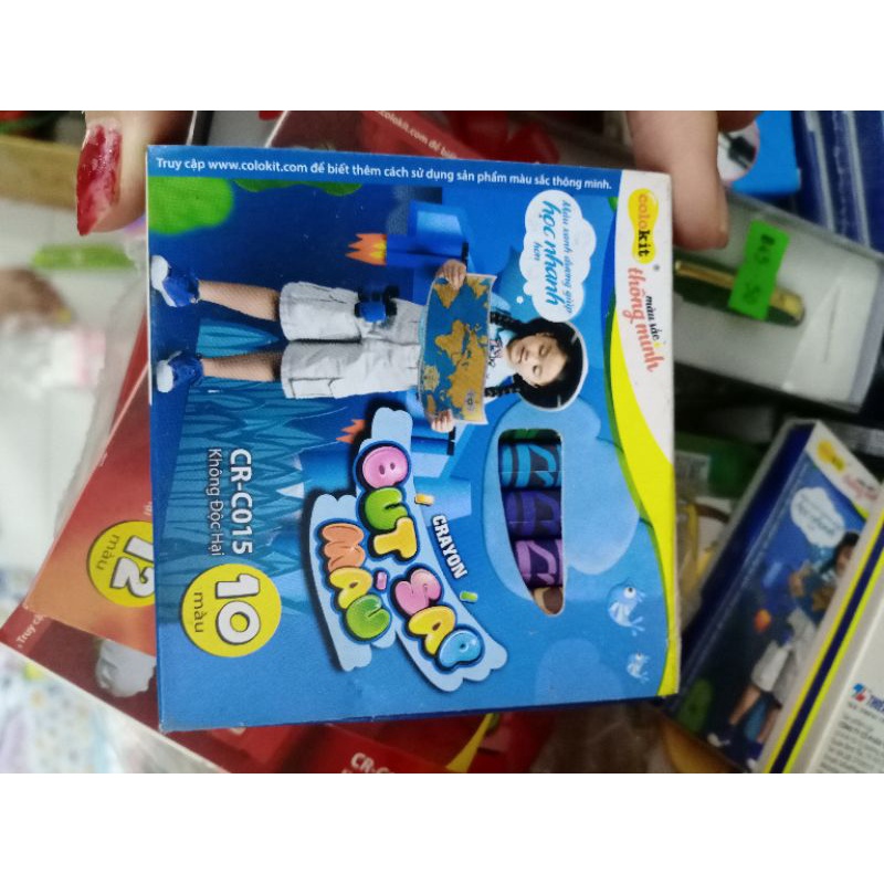 Bút sáp màu Colokit CR-C016 và CR-CO05