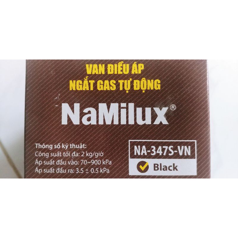Van điều áp ngắt gas tự động NAMILUX NA 347S - VN.HÀNG CHÍNH HÃNG.