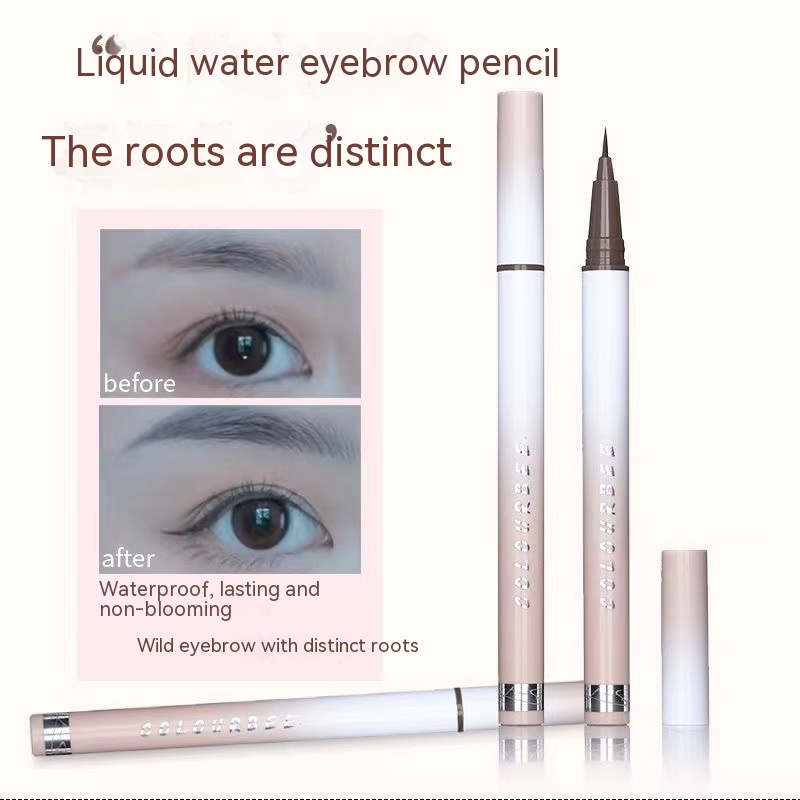Bút Chì Kẻ Lông Mày Colorbee Dạng Lỏng Siêu Mịn Chống Thấm Nước Và Mồ Hôi Không Nhòe