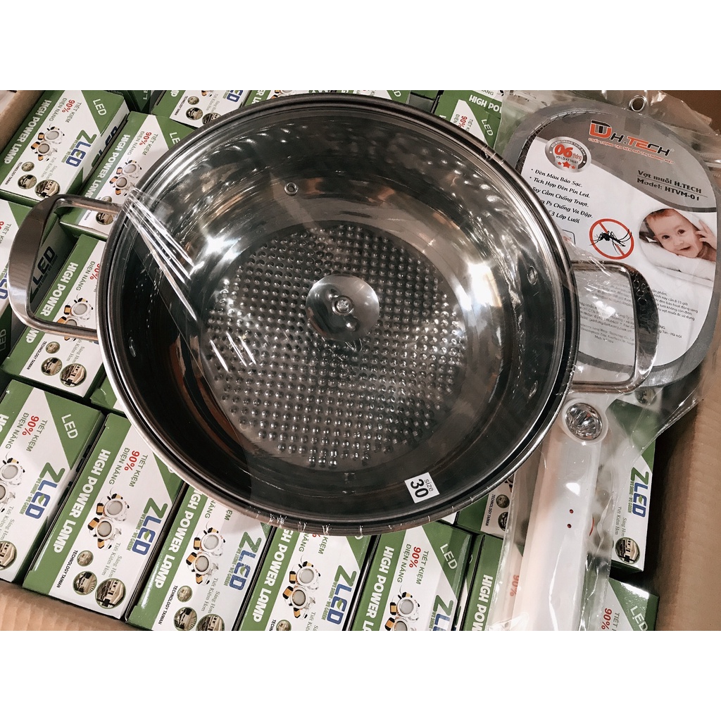 NỒI  LẨU BẾP TỪ , BẾP GA ĐẠT TƯỜNG DHTECH SIZE 28-30CM