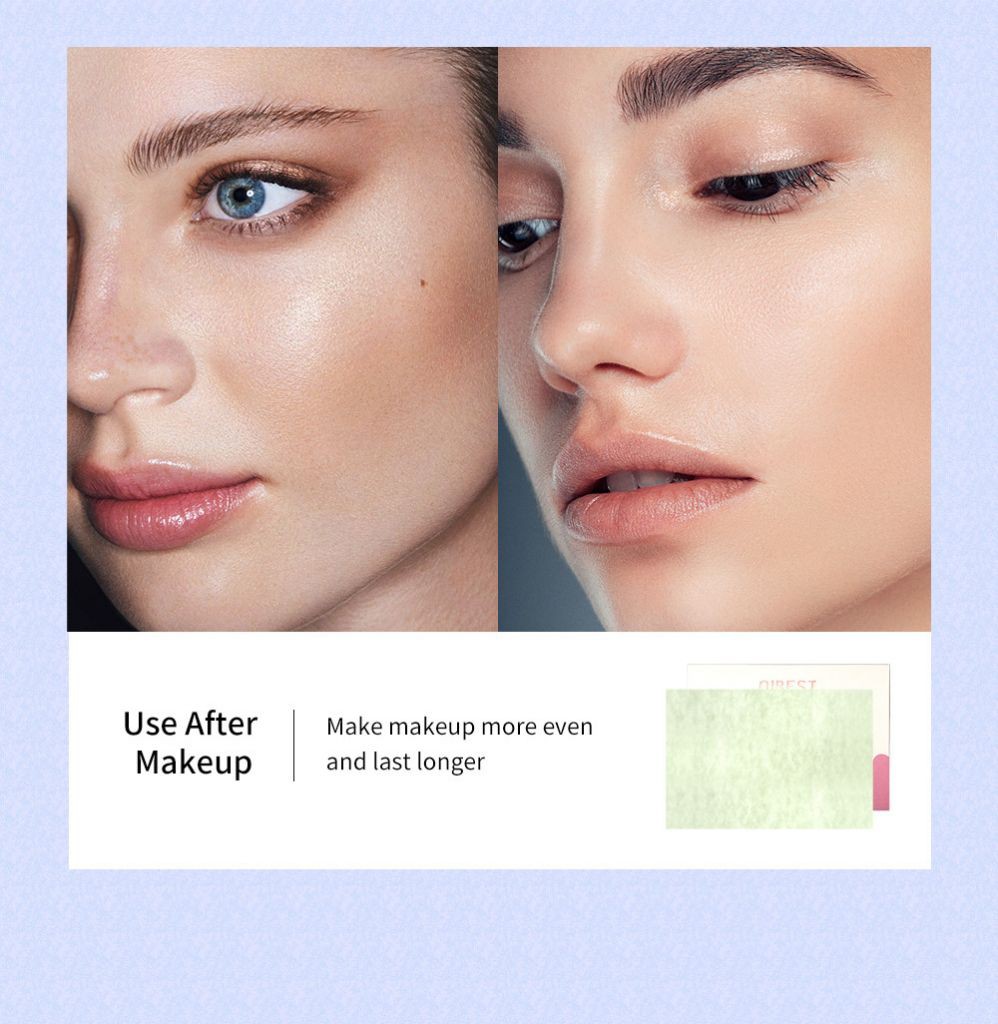 [Hàng mới về] Hộp 50 Tờ Giấy Thấm Dầu Hai Mặt Giúp Làm Sạch Da Mềm Mại | BigBuy360 - bigbuy360.vn