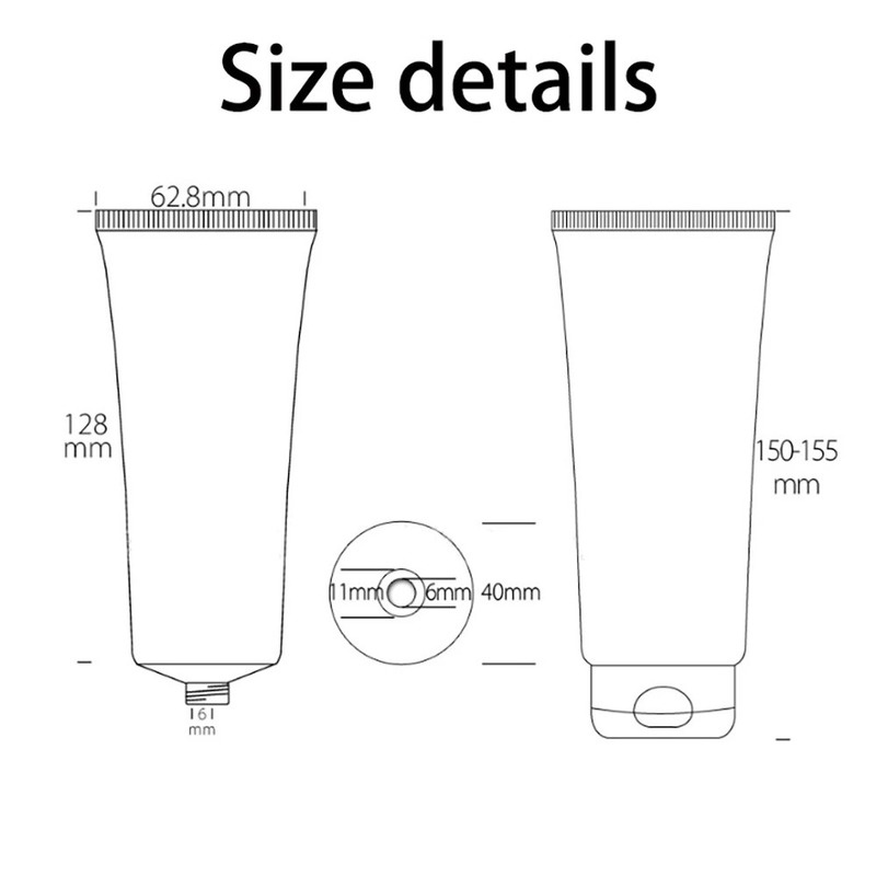 Chai Nhựa Rỗng Màu Nâu 100Ml Có Thể Đổ Đầy Dùng Đựng Mỹ Phẩm Khi Đi Du Lịch