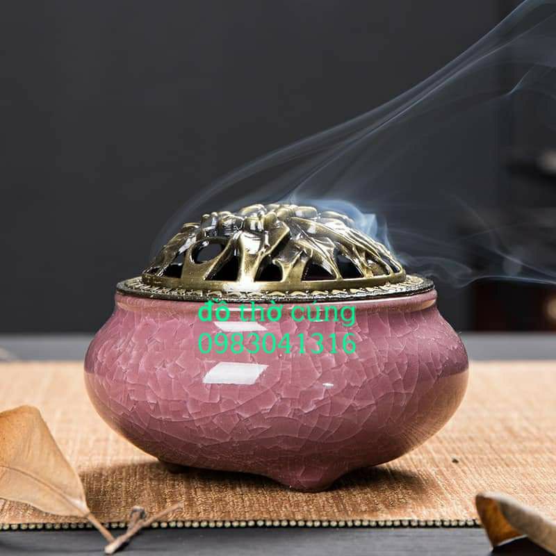 Lư trâm hoa sứ, hàng nhập khẩu cao cấp