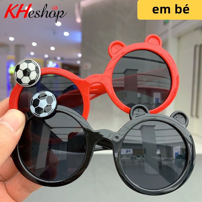 [Siêu Hot] Phong cách Hàn Quốc 2022, Kính Hoạt Hình Bóng đá kính chống nắng siêu hot cổ vũ Seagame 31 mã Y83134