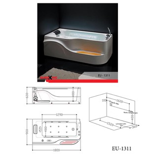 Bồn tắm massage Euroking EU-1311