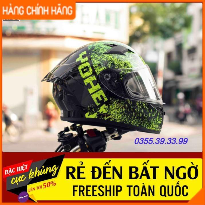 [CHÍNH HÃNG] MŨ BẢO HIỂM FULLFACE YOHE 978 PLUS HOT NEW 2020