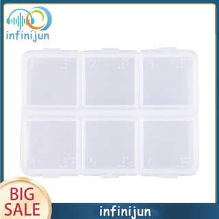 Hộp Đựng Thuốc Mini 6 Ngăn