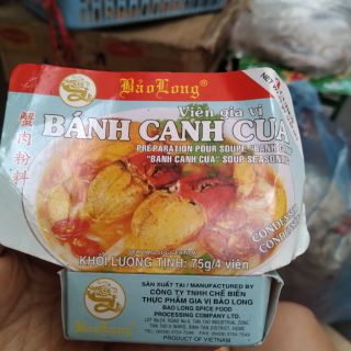 12 viên gia vị bánh canh cua Bảo Long