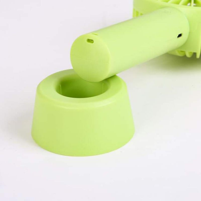 Quạt mini tích điện cầm tay có đế để bàn 3 tốc độ gió J9 | BigBuy360 - bigbuy360.vn