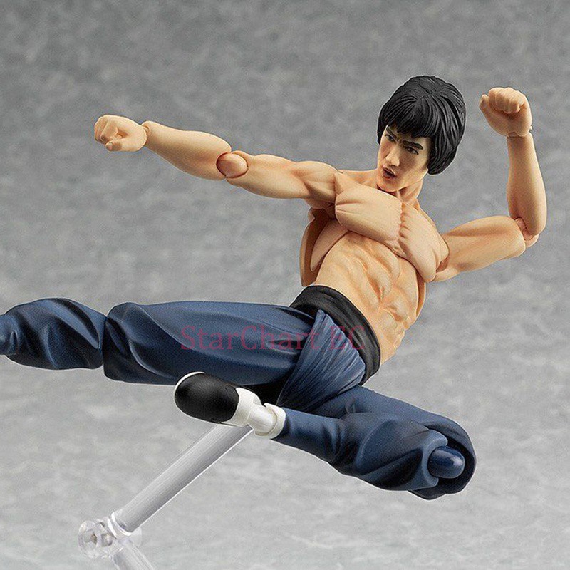 Mô Hình Nhân Vật Lý Tiểu Long Figma 266 Kung Fu Bruce Lee 75th