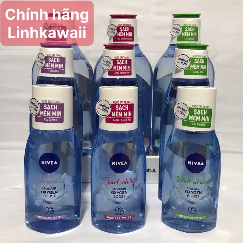 [HÀ NỘi] Nước Tẩy Trang NIVEA 125ml, 200ml, 400ml