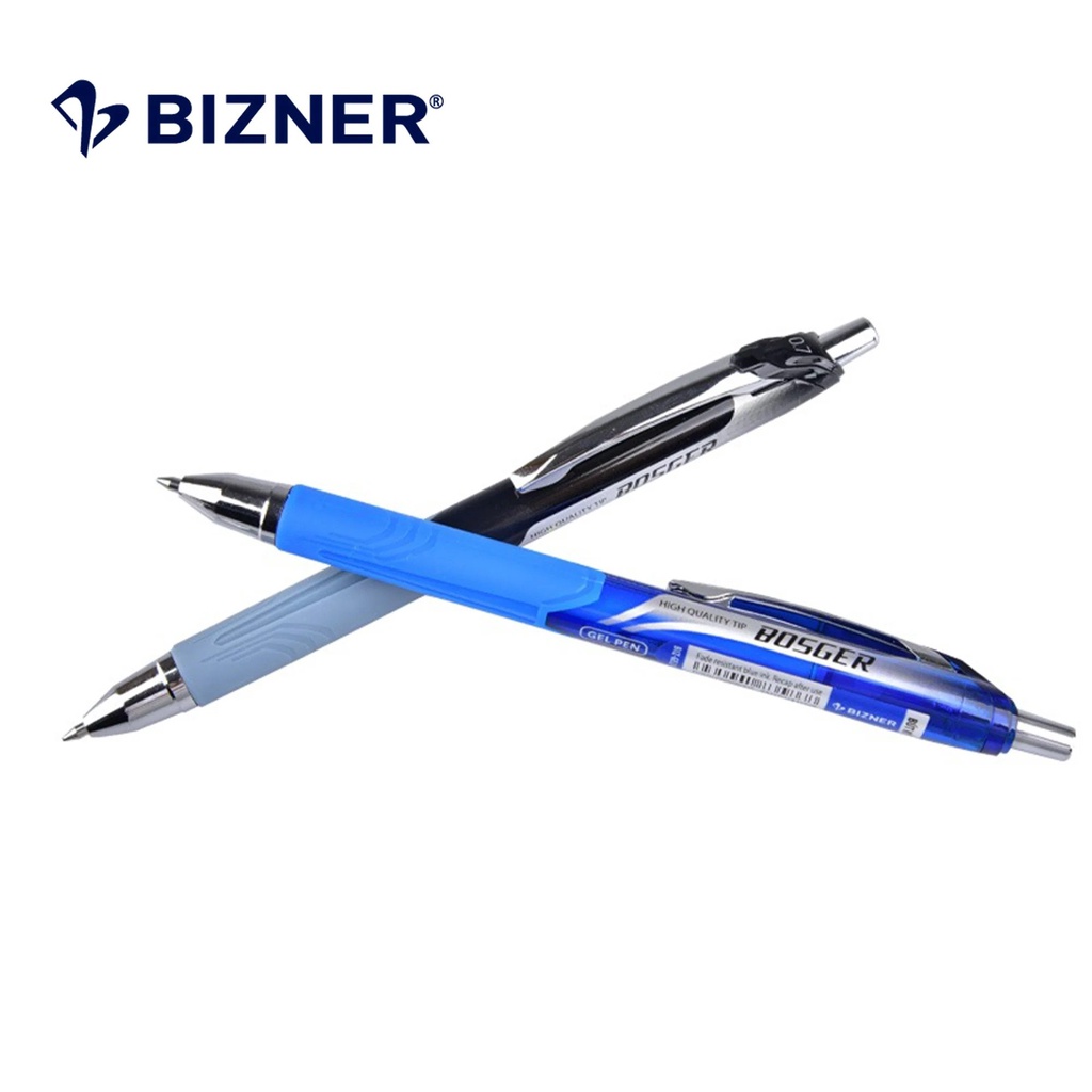 Hộp 10 cây Bút gel 2 đầu bi Bizner cao cấp BIZ-GEL24