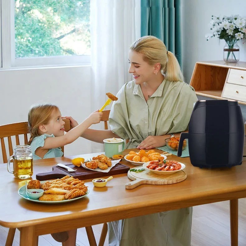 Nồi chiên không dầu SOKANY chính hãng - Dung tích 5L Công suất 1500W bảo hành 12 tháng