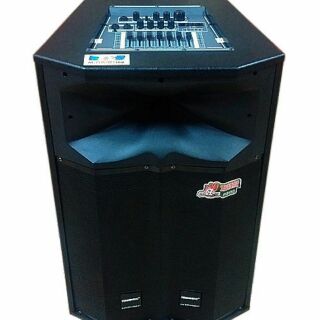 Loa kéo Di Động Temeisheng QX-1518 4.5 tất Thùng Gỗ