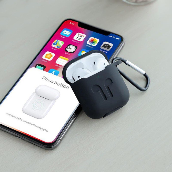 Tai nghe Bluetooth Hoco ES39 V5.0 hỗ trợ mic cảm ứng TWS, chuyên dùng+1 bao đựng silicon,hàng chính hãng