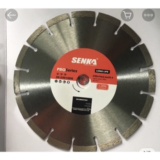 Lưỡi cắt gạch đá granite/bê tông 230mm senka 2302.6*25.4mm