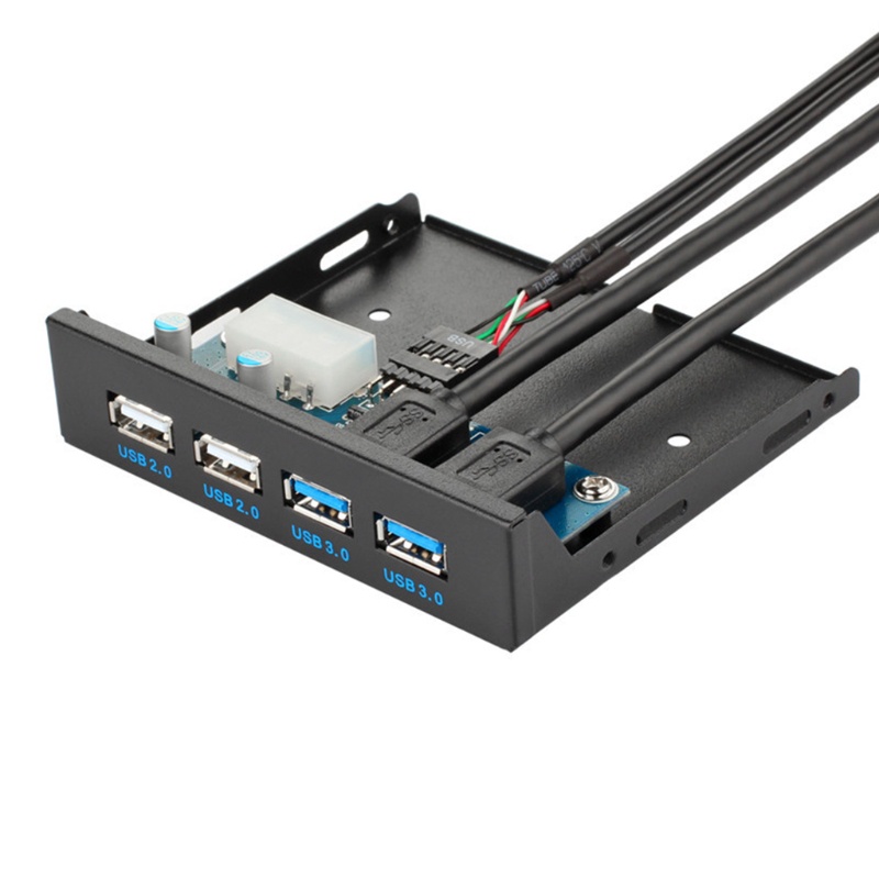 Ổ Đĩa Mềm Chuyển Đổi 4 Cổng USB 3.0 2.0 9p/19P Sang USB 3.0
