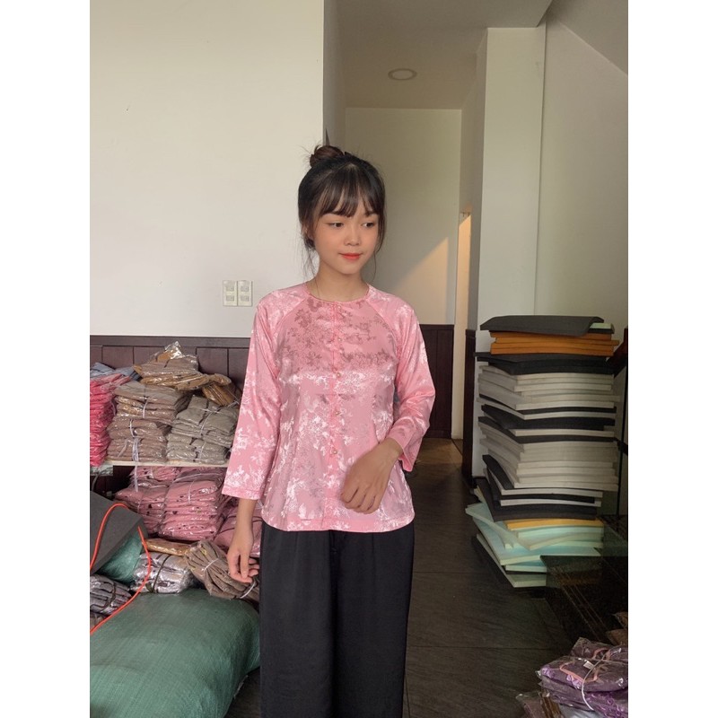 [ Mã FAMAYWA2 giảm 10K đơn 50K] ĐỒ LAM ĐI CHÙA # BÀ BA VẢ GẤM ( có bán áo riêng & quần riêng) | BigBuy360 - bigbuy360.vn