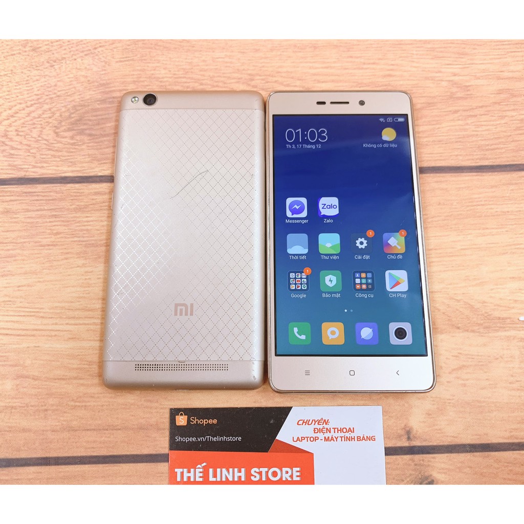 [Mã 1511ELSALE hoàn 7% đơn 300K] Điện thoại Xiaomi Redmi 3 16G có tiếng Việt - Snapdragon 615 Màn 5 inch | WebRaoVat - webraovat.net.vn