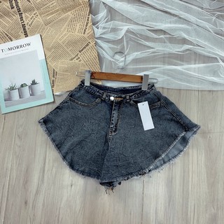 QUẦN short jean xoè ( video thật )